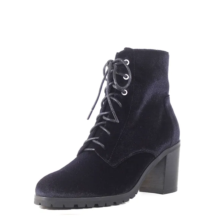 Timothy Velvet Booties