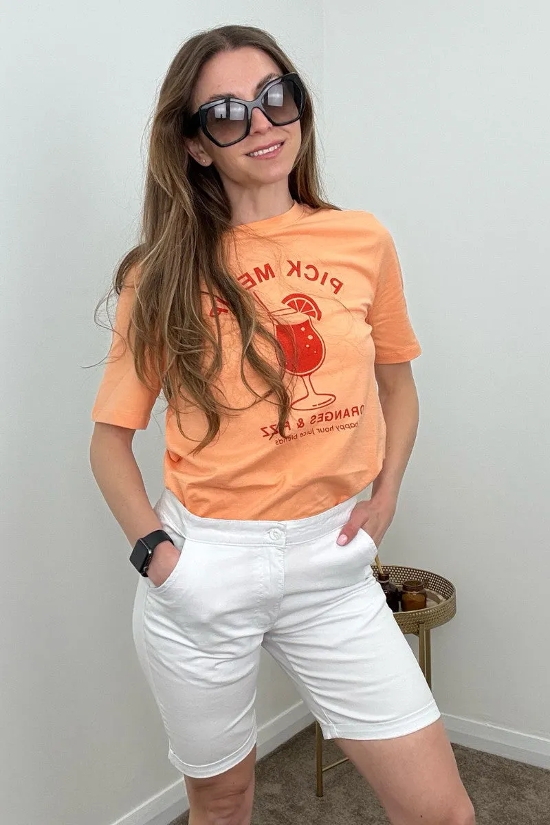 TXM White Shorts