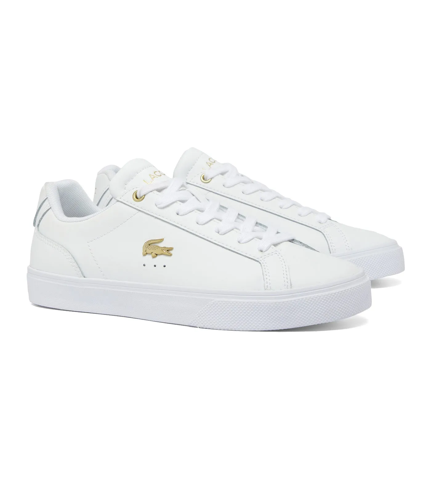 Women's LEROND Pro Trainers White/Gold