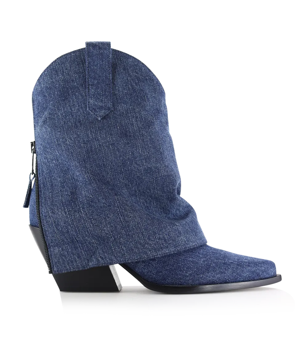 Zorro 60 støvler, denim