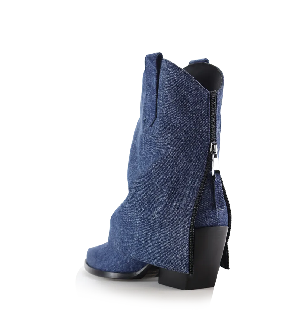 Zorro 60 støvler, denim