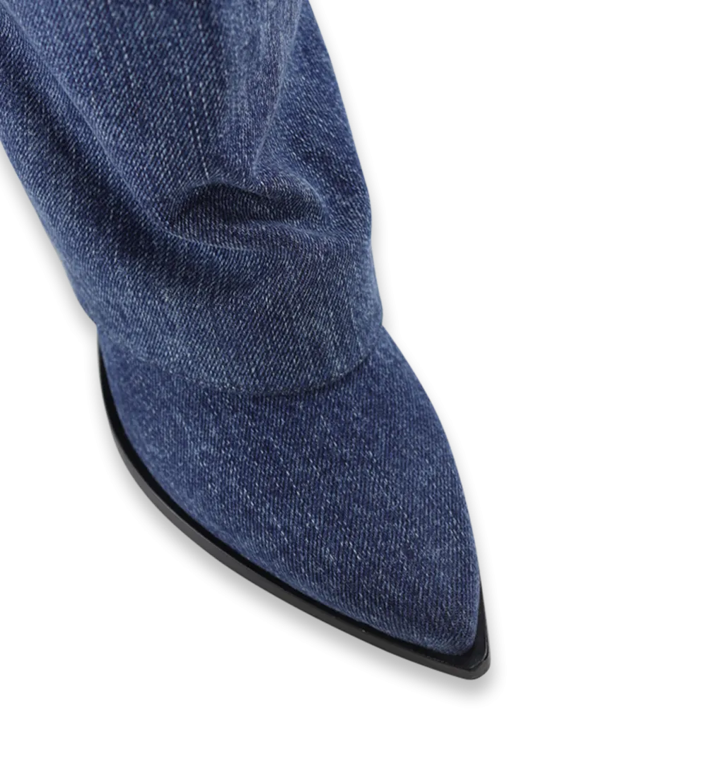Zorro 60 støvler, denim